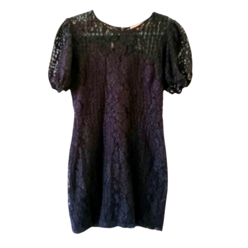 Hidden Label Black Lace Dress